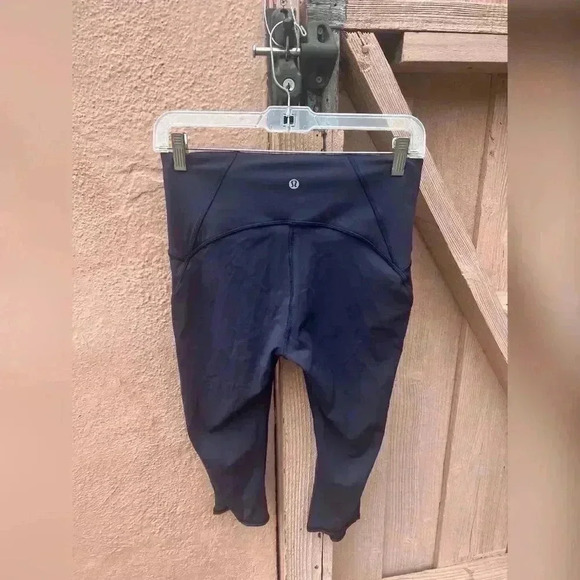 Lululemon Train Times Crop (17") Midnight Navy - Picture 3 of 7